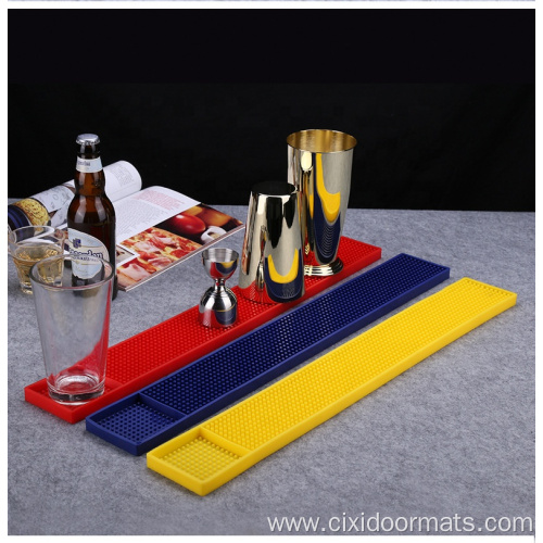 directly supply cheap custom table pvc bar mat